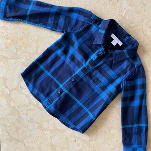 Burberry Long Sleeve Button Down Shirt